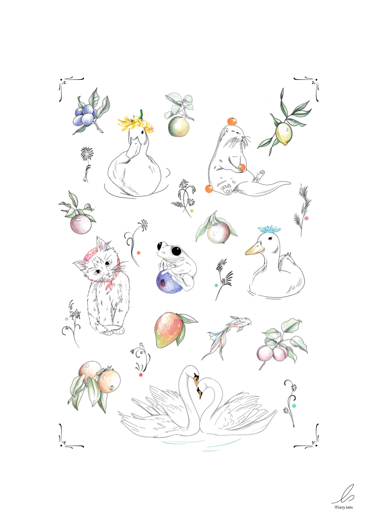Berry Cute Animals