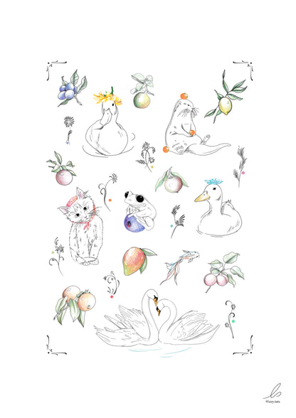 Berry Cute Animals